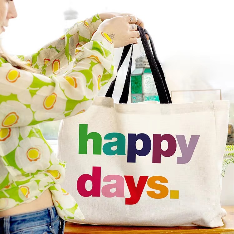 Cotton Canvas Tote Bag