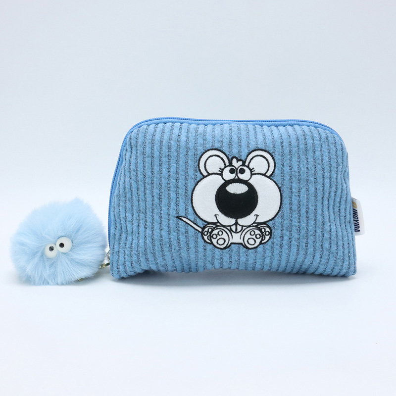 Velvet High Quality Women's Cute Cosmetic Bag