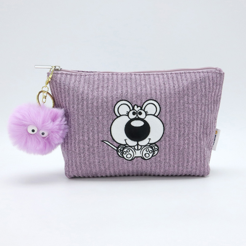 Velvet High Quality Women's Cute Cosmetic Bag
