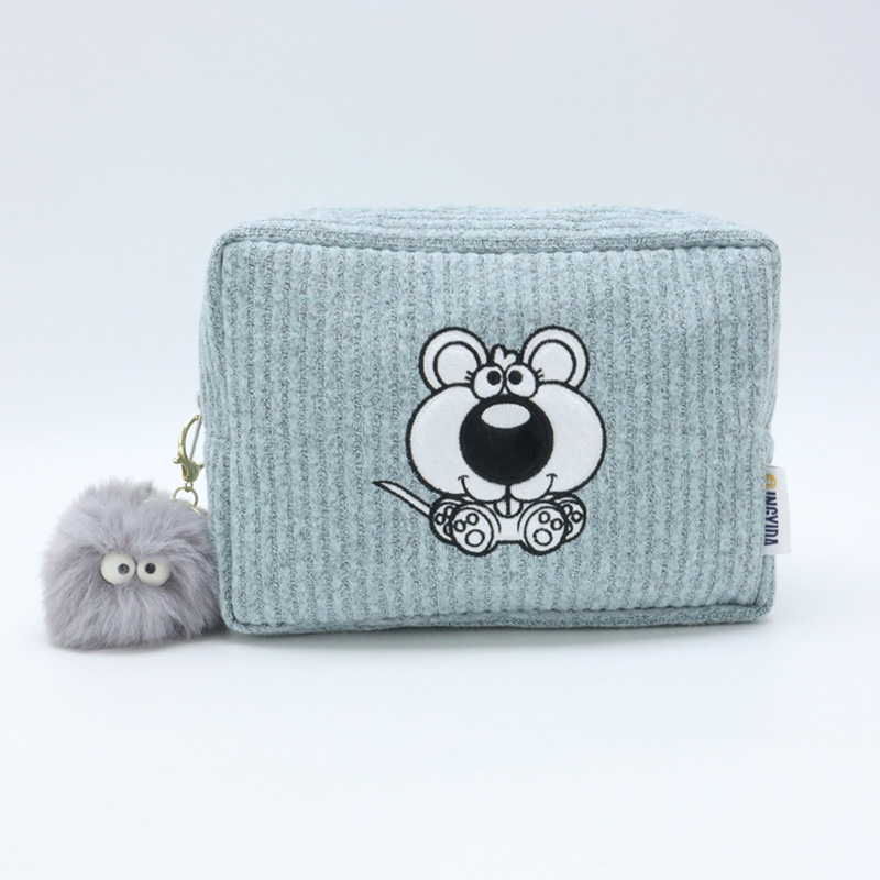Velvet High Quality Women's Cute Cosmetic Bag
