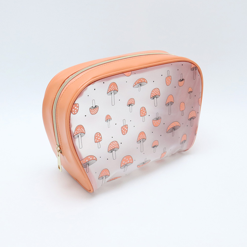Women's PVC printed cosmetic bags