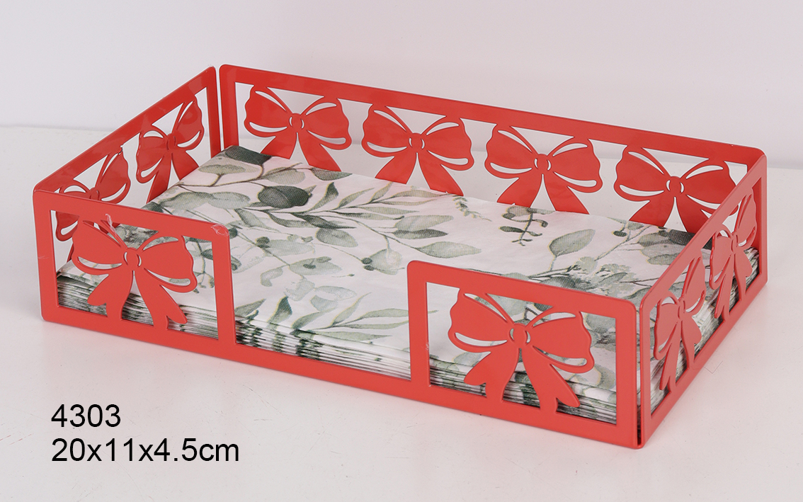 Metal Decoration，napkin Holder