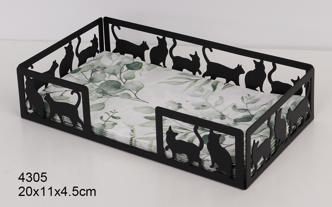 Metal Decoration，napkin Holder