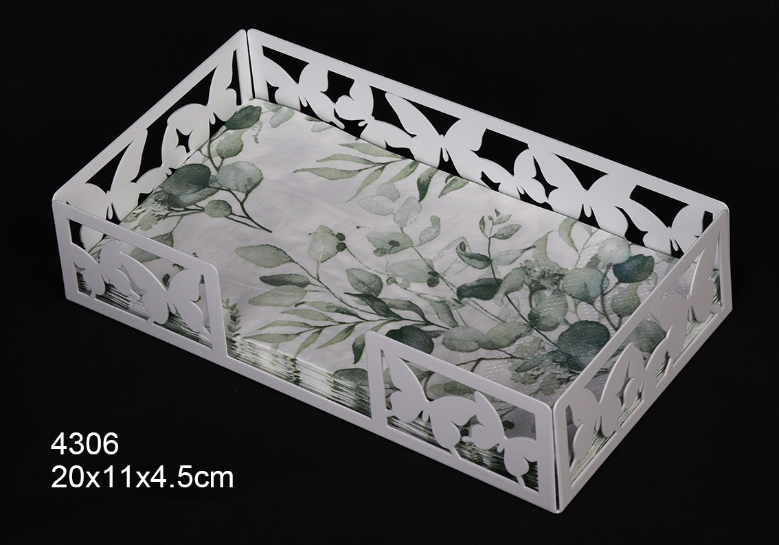Metal Decoration，napkin Holder