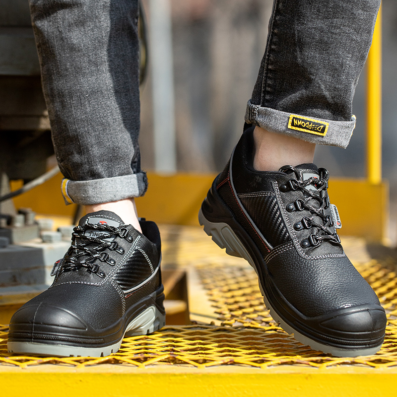 Tinggu Labor Shoes (Anti-static/Impact/Puncture/Slip/Wear-resistant) – Workshops & sites.