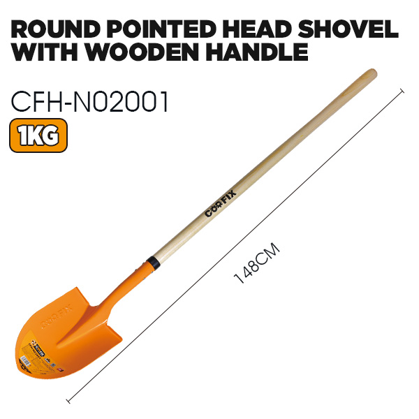 Wooden Handle Shovel