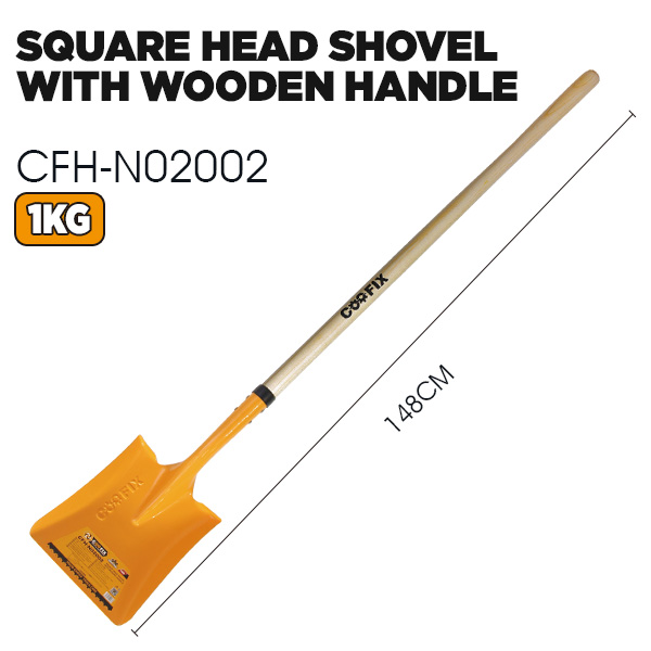 Wooden Handle Shovel