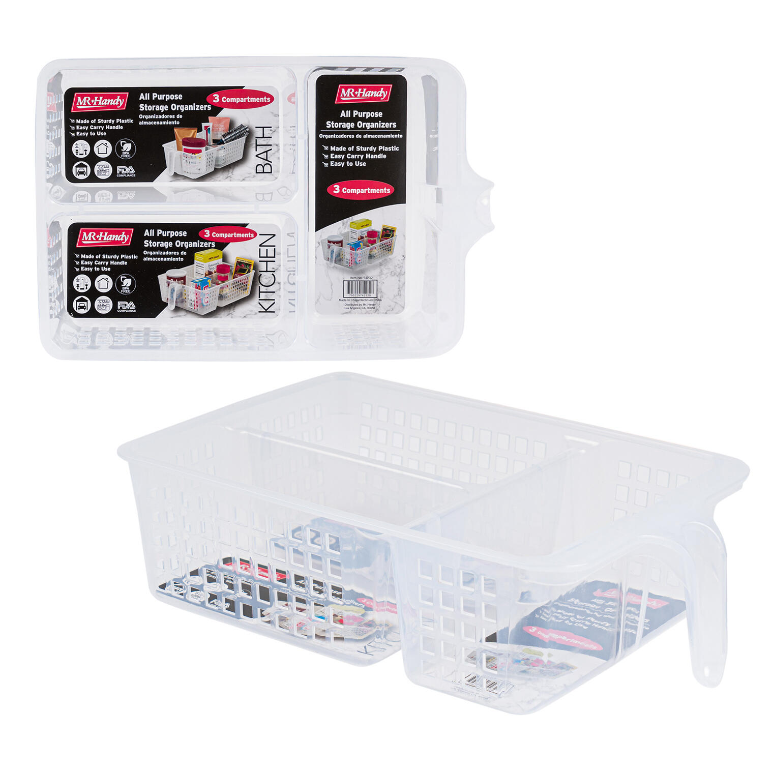 Handy Basket 3 Sections