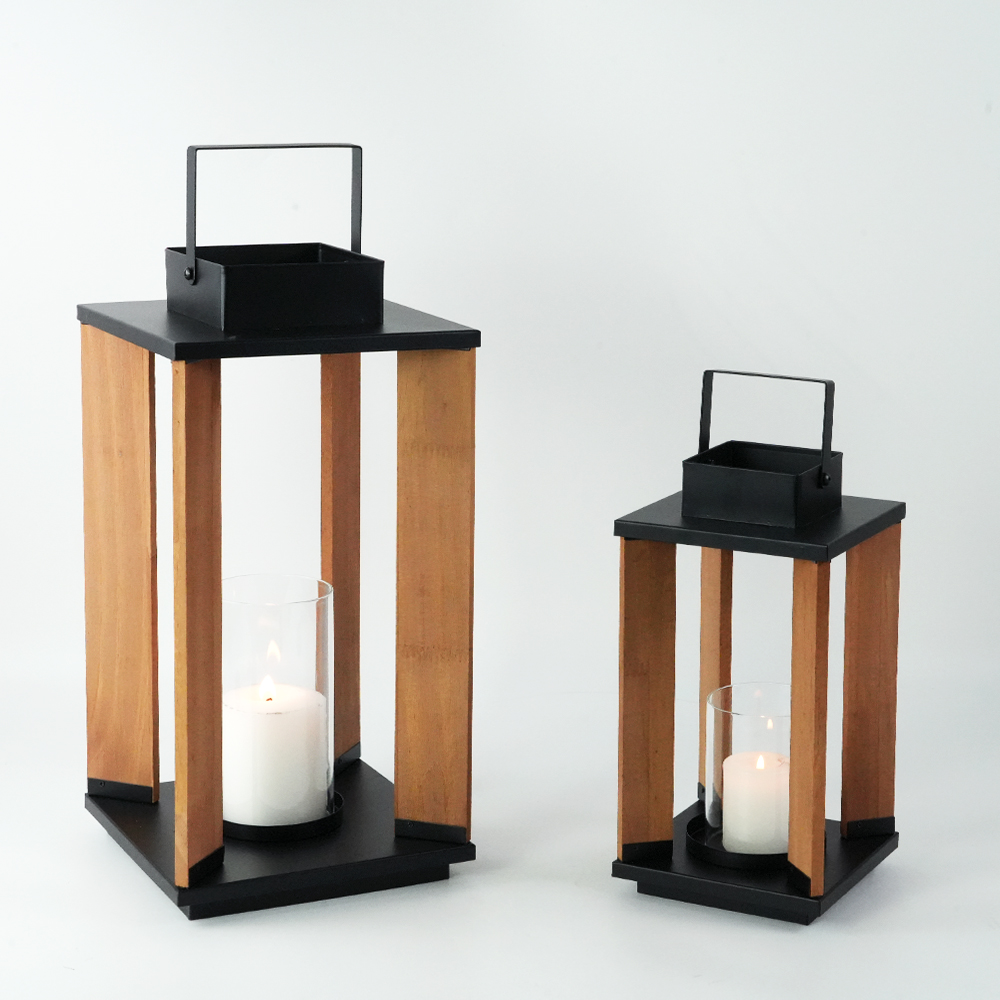 metal lantern.