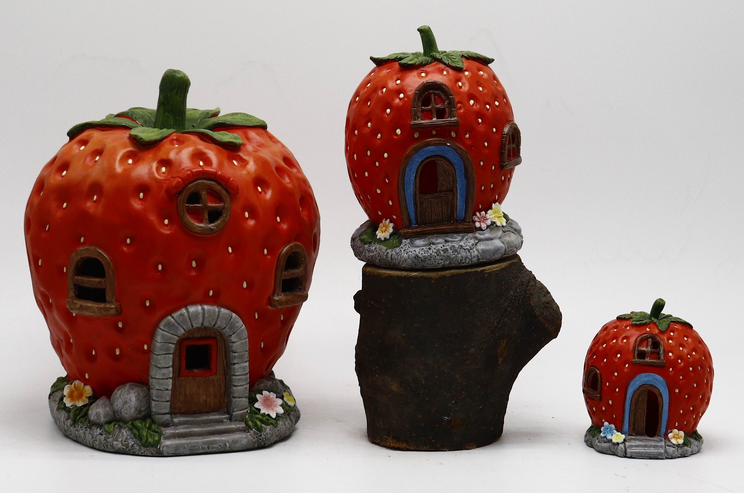 MGO strawberry decoration