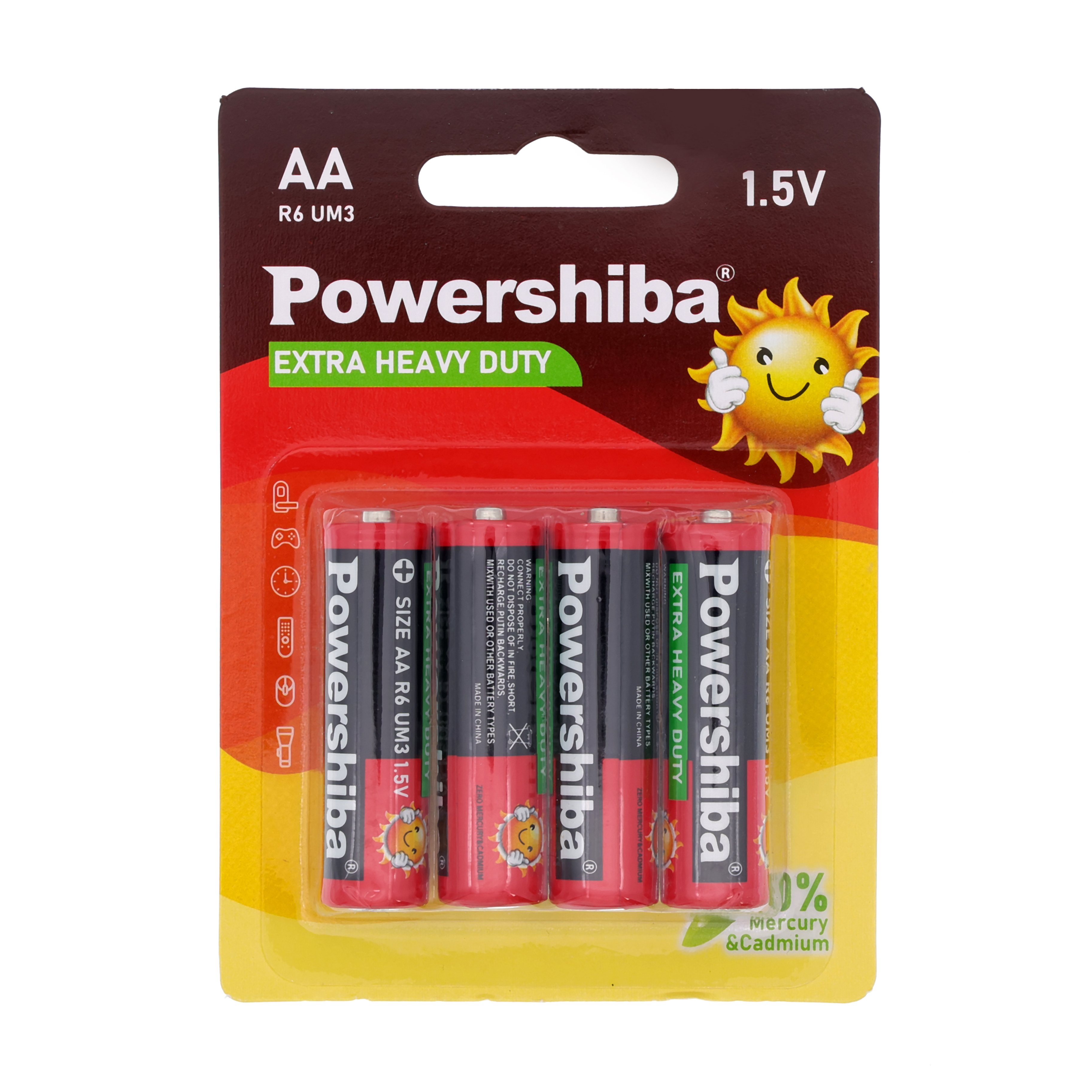 carbon zinc R6 dry battery