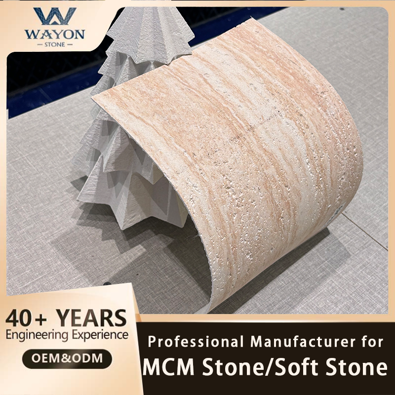 Flexible stone