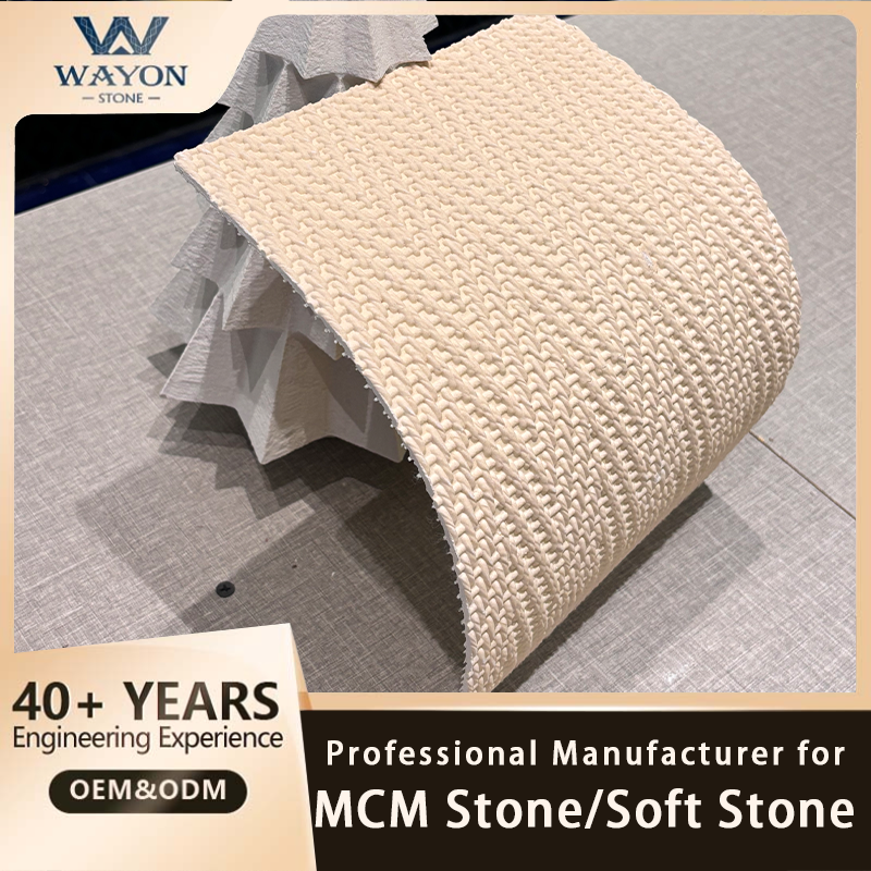 Flexible stone