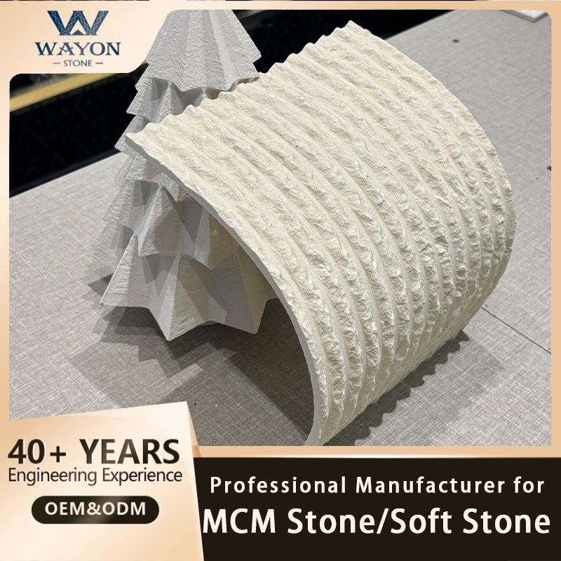 Flexible stone