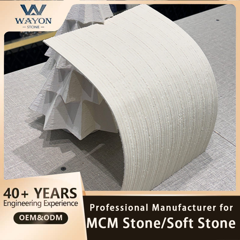 Flexible stone