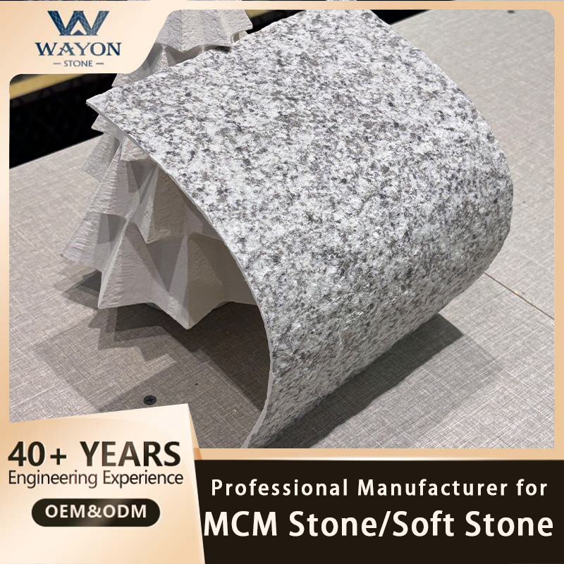 Flexible stone