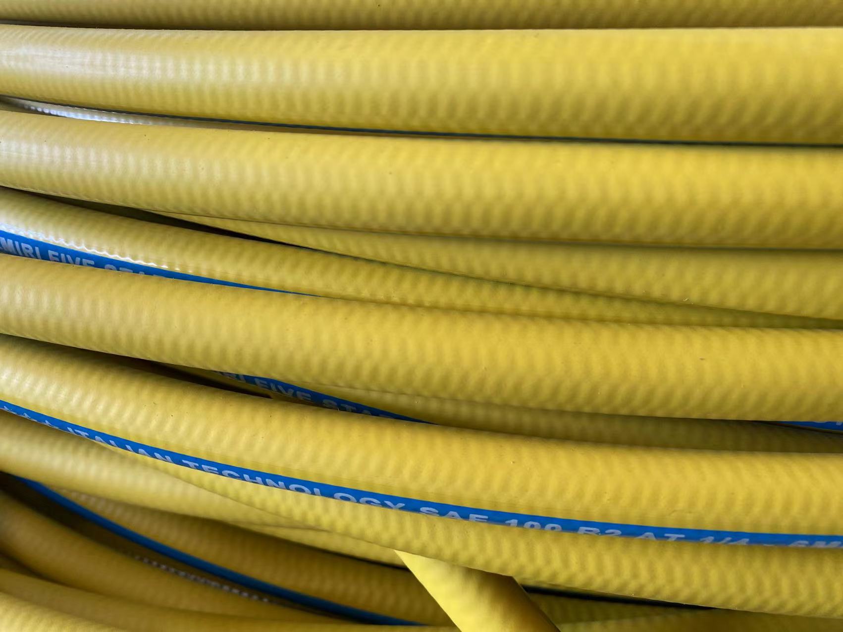 colorful rubber hose