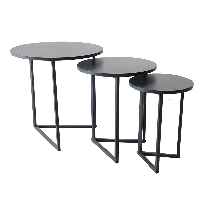 Modern Coffee Table Steel Base Table