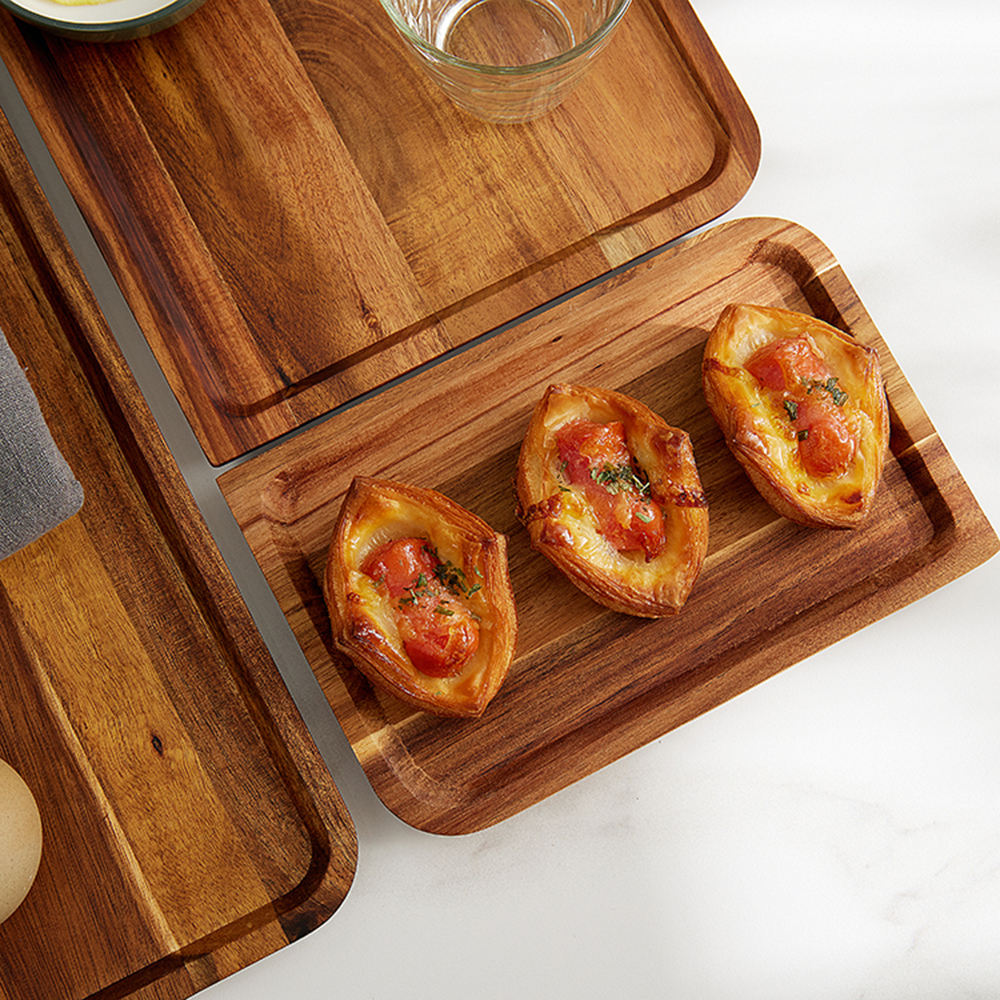 wooden tray