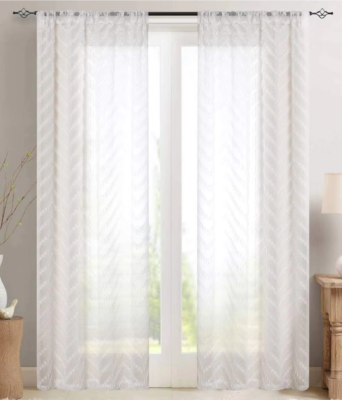 Voile curtain