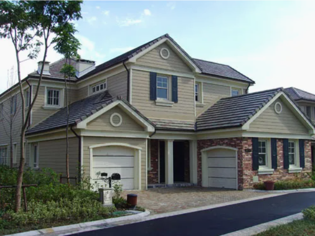 Water Proof Cement Board Wood Grain Board Exterior Facade Board