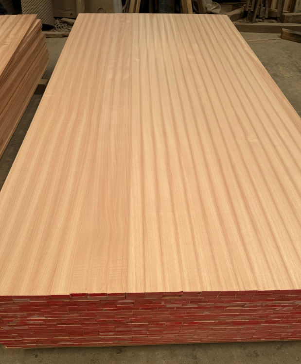 Okoume wood board