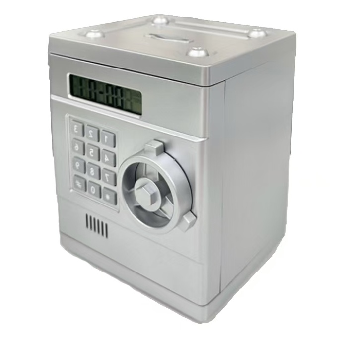 Automatic Money-Recognizing Electronic Piggy Bank for Kids