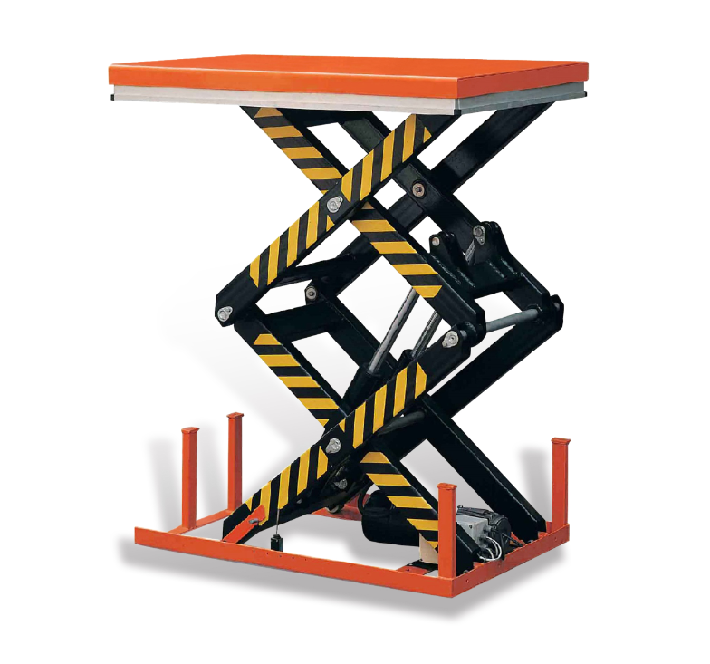 Scissor lift table