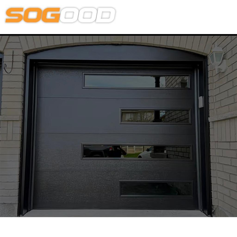 Sectional garage door