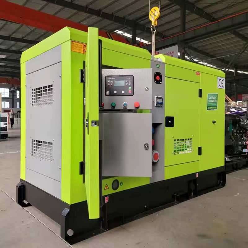Silent diesel generator set