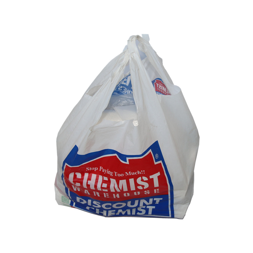 HDPE t shirt shopping bags
