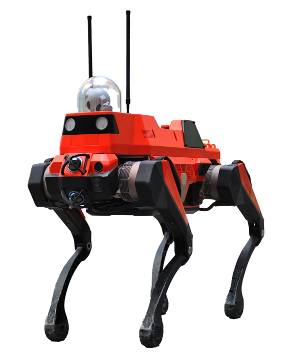 Emergency Rescue & Firefighting Robot Dog
