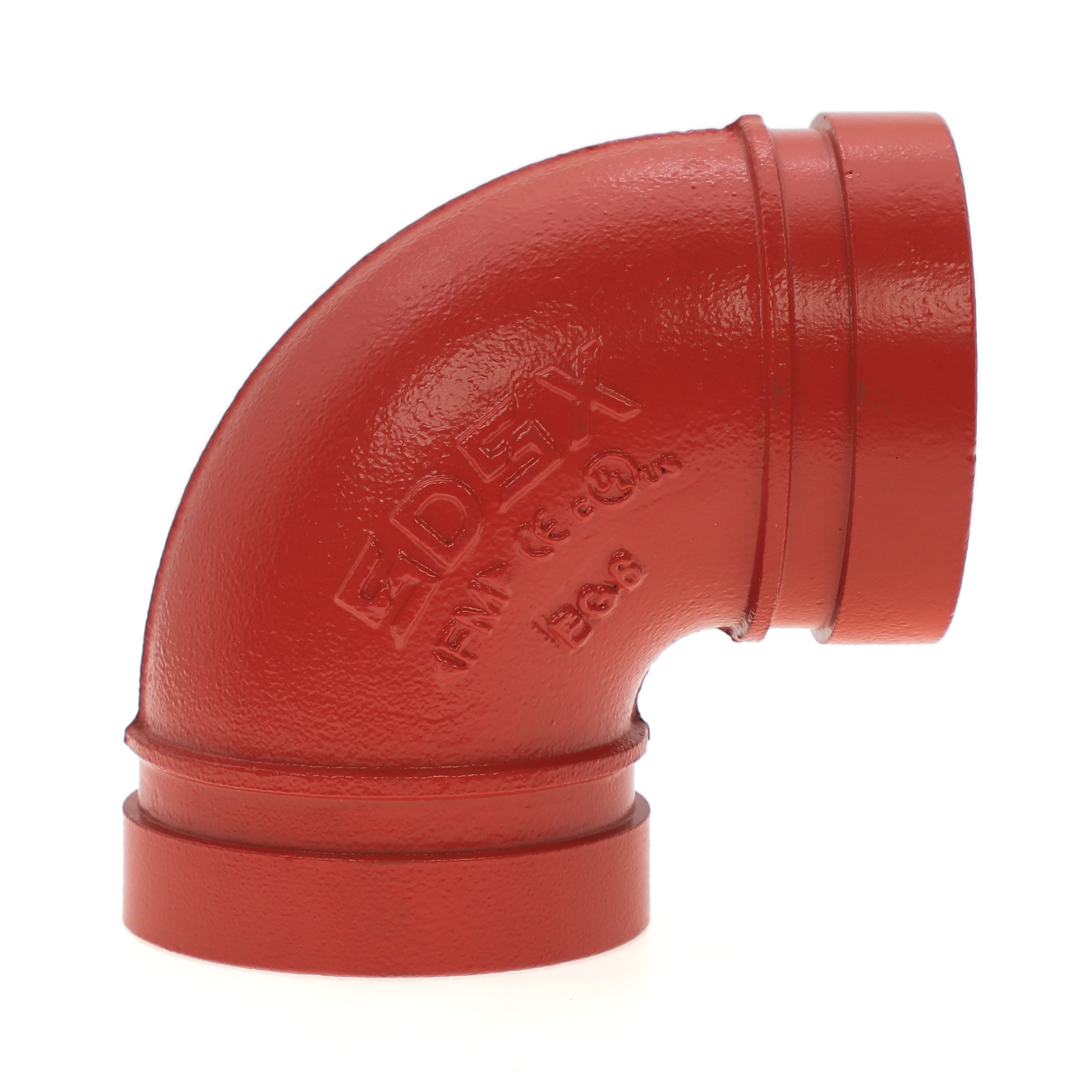 FM UL Fire Fighting Elbow 90° Grooved Pipe Fitting