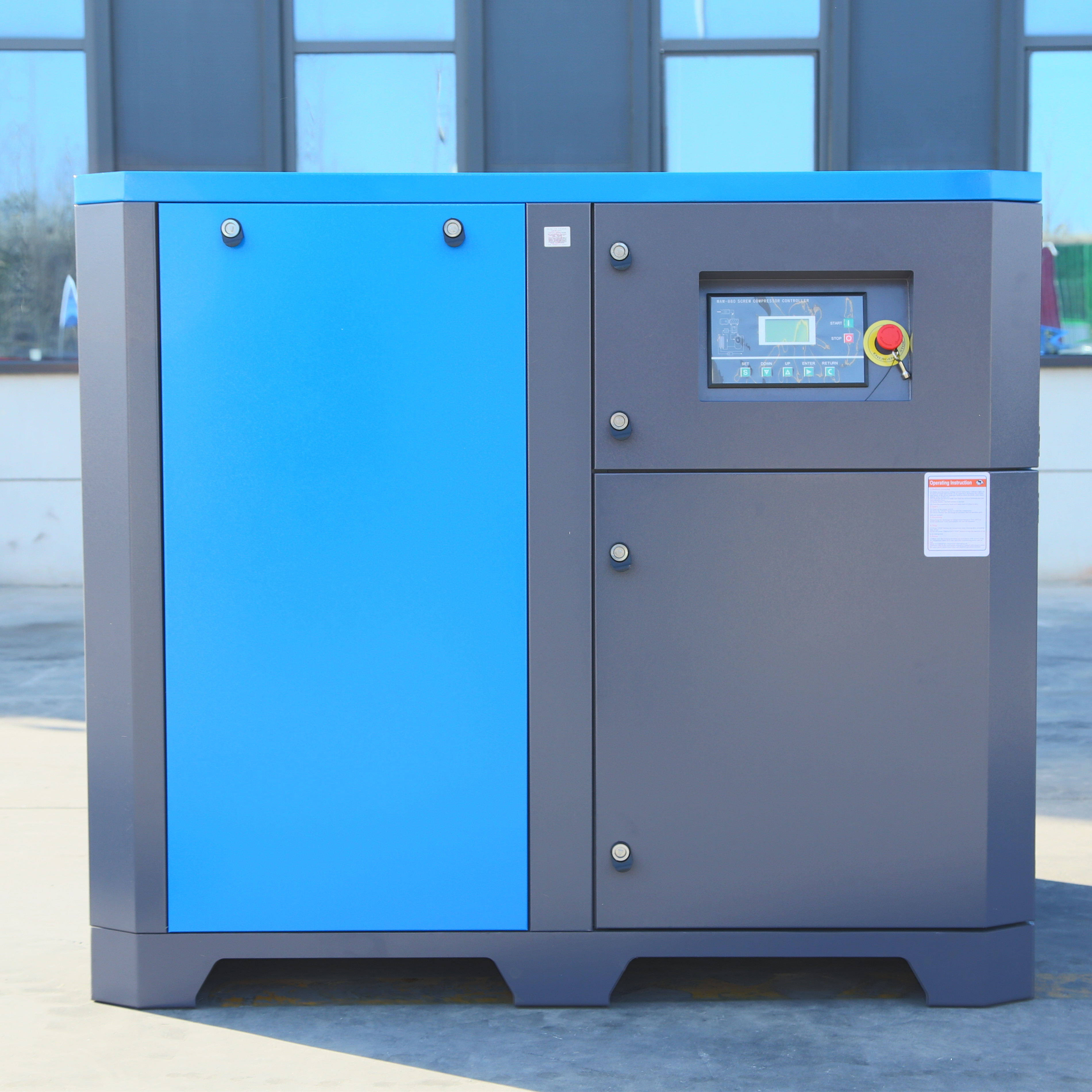 portable screw air compreressor