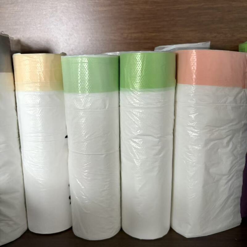 Drawstring garbage bags