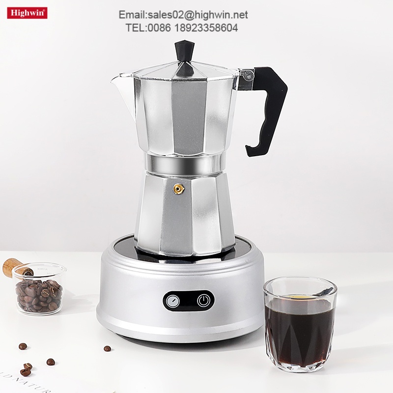 Moka Express Iconic Italian Stovetop Espresso Maker (Silver, 3 Cups)