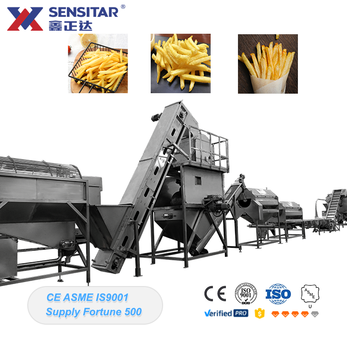 French fries line