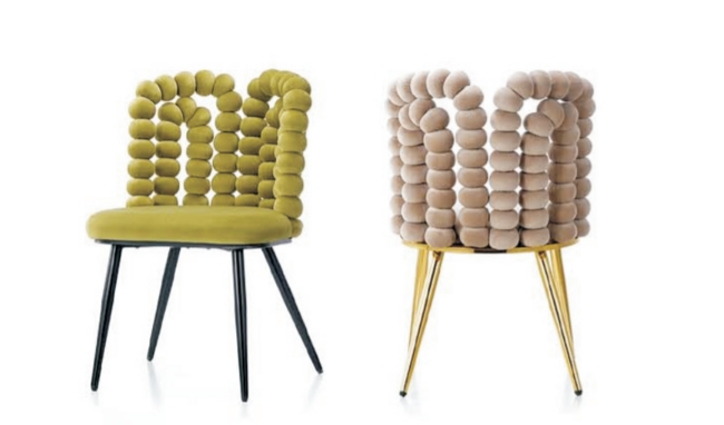 Romance Dining chair Modern fashion style comfortable dining fabric chair banquet chair