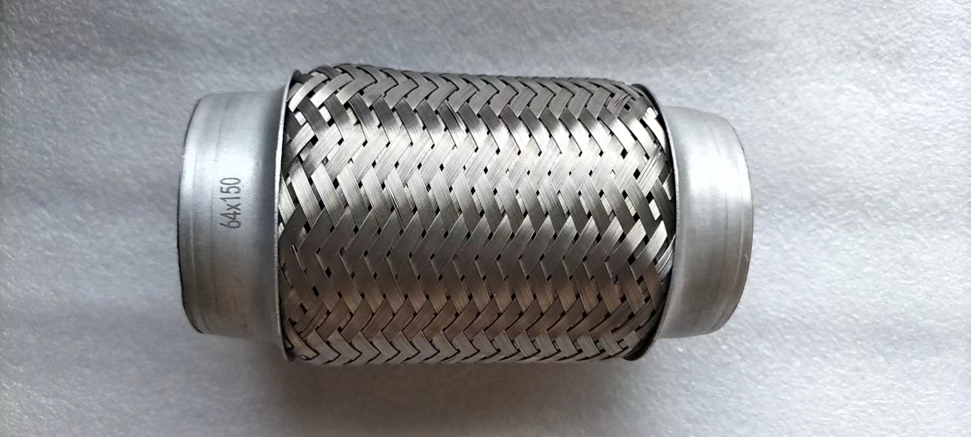 Flexible pipe exhaust muffler