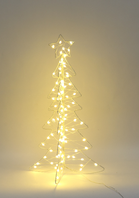 H:91cm folding metal Christmas tree