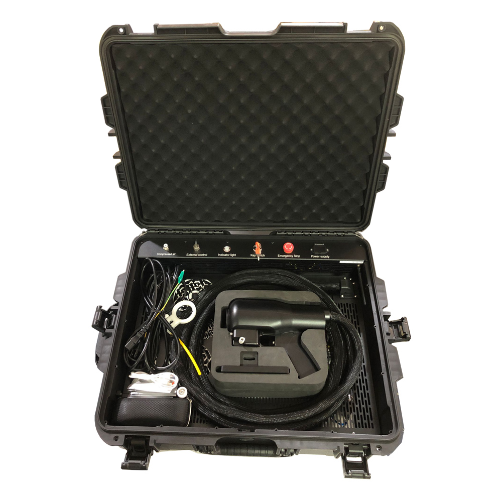 300w suitcase laser cleaning machine