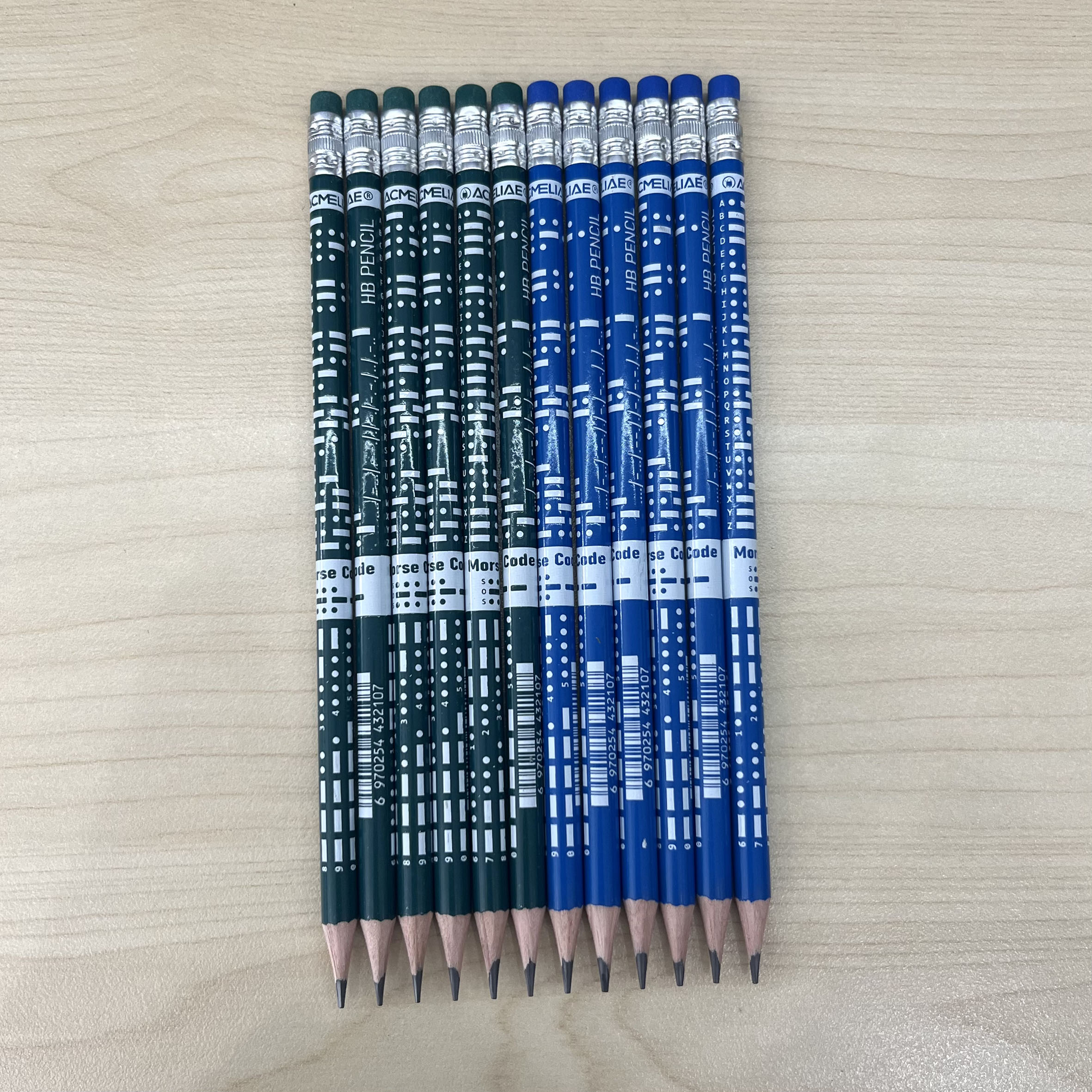 Morse Code HB pencil