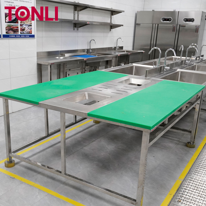 Factory Direct Commercial Large Restaurant Equipment Cutting Board Customizable Easy-Clean Board