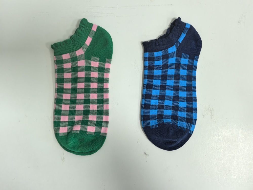 Grid Low Cut Women Socks