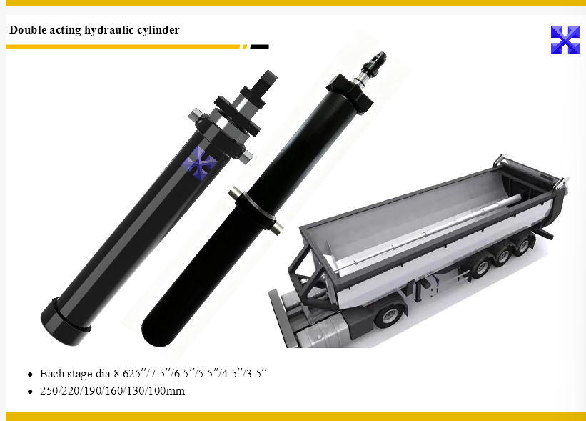Double acting Telescopic cylinder