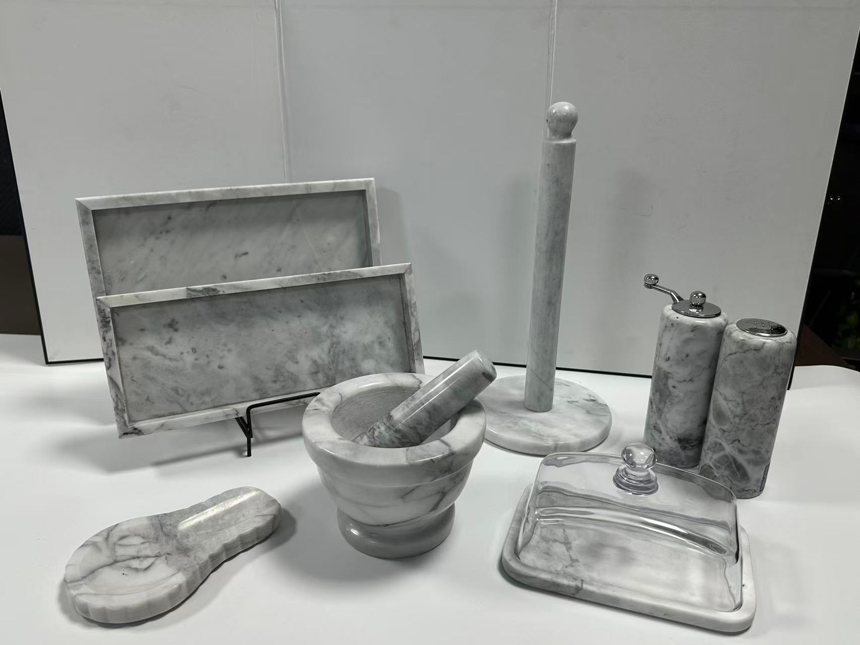Marble Mortar And Pestle
