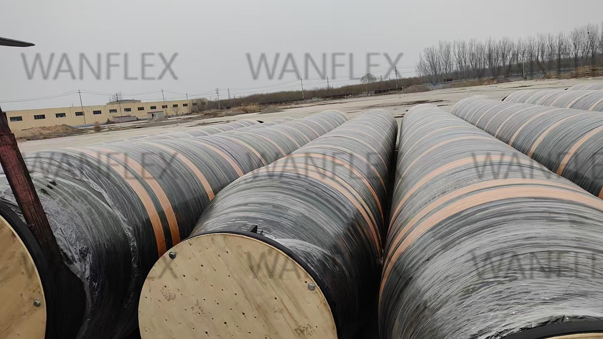 WANFLEX Large caliber Marine floating pipe dredger