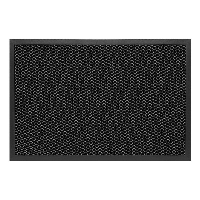 Elastic fiber mat