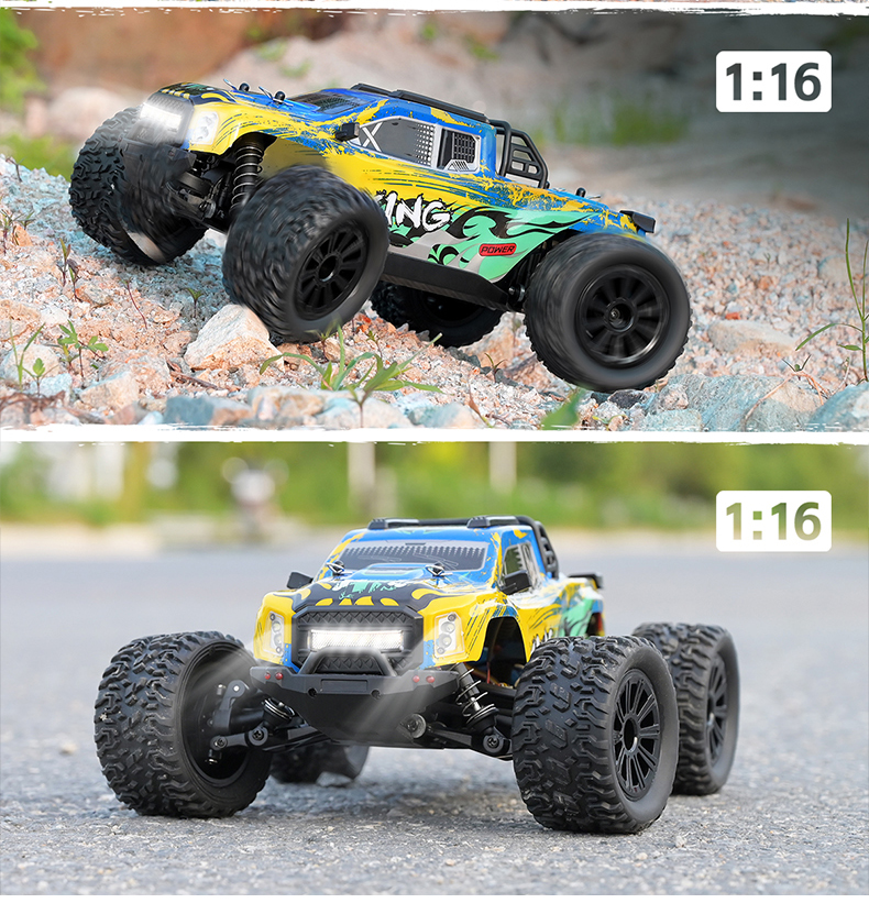 WLtoys 2.4G 1:16 4WD RC high speed monster car remote control car hobby car truck
