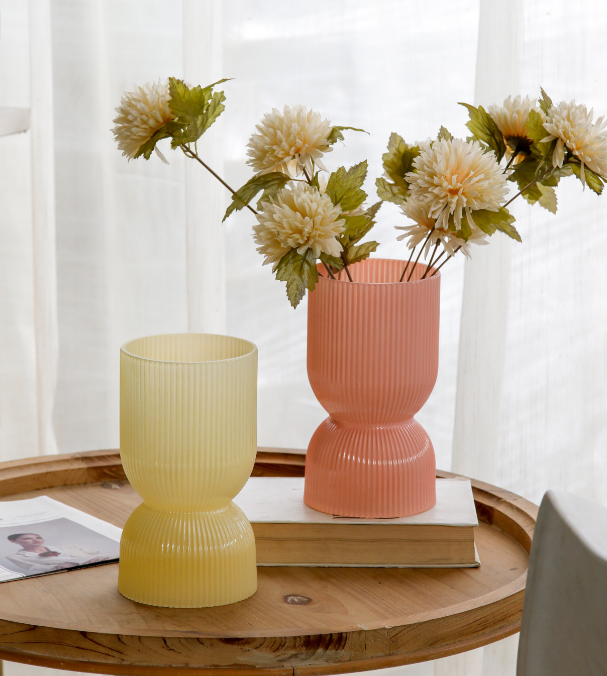 Glass vases